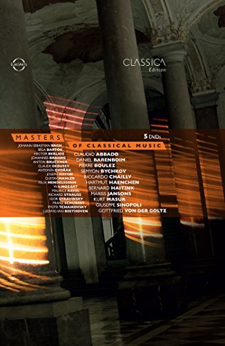 Masters Of Classical Music - 8 Dvd Box - Abbado Claudio, Barenboim Daniel, Pier - Film - EUROARTS - 0880242608581 - 31. marts 2015