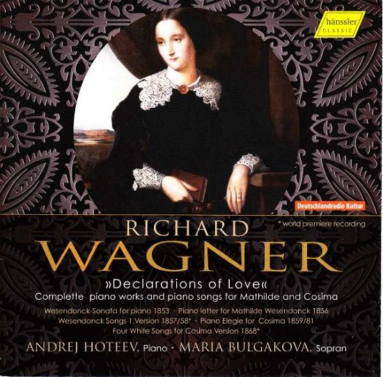 Cover for Wagner / Hoteev / Bulgakova · Declarations of Love (CD) (2017)