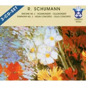 Violon Concerto / Cello Con - Robert Schumann - Música - CONCERTO - 4011222062581 - 22 de junho de 2015