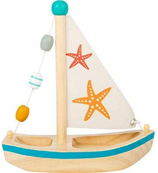 Small Foot · Badelegetøj - Søstjerne Sejlbåd (Toys) (2024)