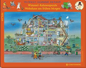 Cover for Rotraut Susanne Berner · Wimmel-rahmenpuzzle Zu Hause In Wimmlingen - Motiv MorgendÃ¤mmerung (MISC)