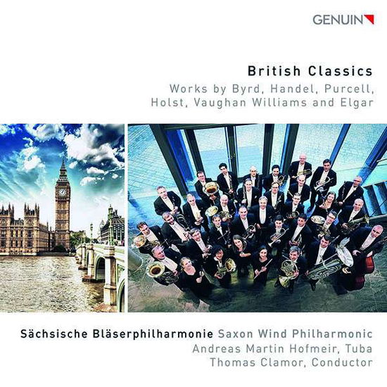 British Classics - Byrd / Sachsische Blaserphilharmonie / Hofmeir - Musiikki - GEN - 4260036256581 - perjantai 7. helmikuuta 2020