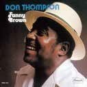 Cover for Don Thompson · Fanny Brown (CD) [Japan Import edition] (2022)