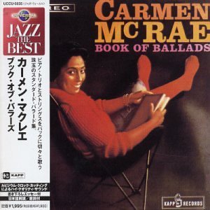 Cover for Carmen Mcrae · Book Of Ballads (CD) (1999)