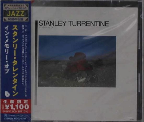 Cover for Stanley Turrentine · In Memory Of (CD) [Japan Import edition] (2021)