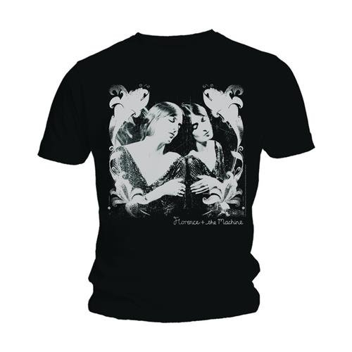 Cover for Florence + the Machine · Florence &amp; The Machine Unisex T-Shirt: Negatives (T-shirt) [size S] [Black - Unisex edition] (2015)
