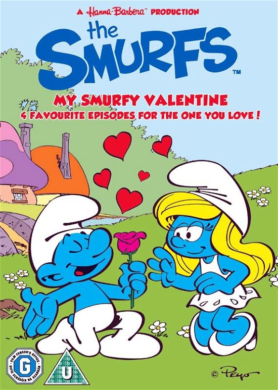 Cover for Smurfs Valentine (DVD) (2012)