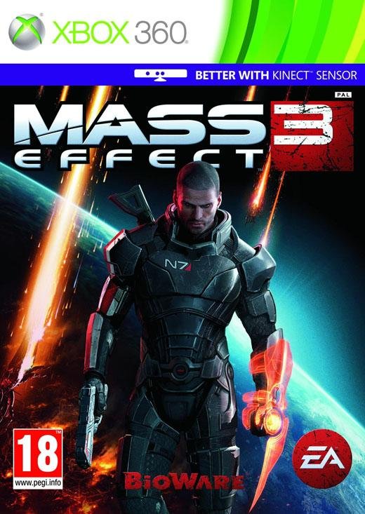 Cover for Electronic Arts · Mass Effect 3 Kinect Compatible (X360) (2012)