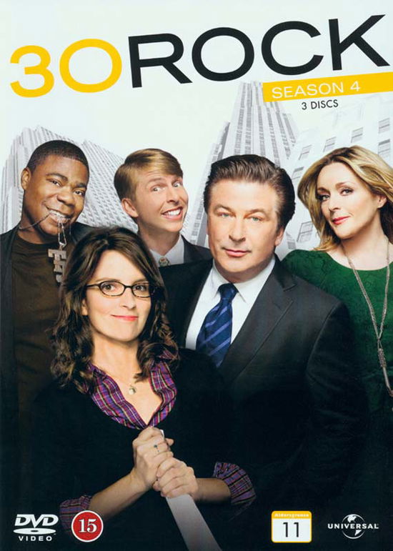 30 Rock Season 4 Dvd - 30 Rock - Film - Universal - 5050582847581 - 19. oktober 2011