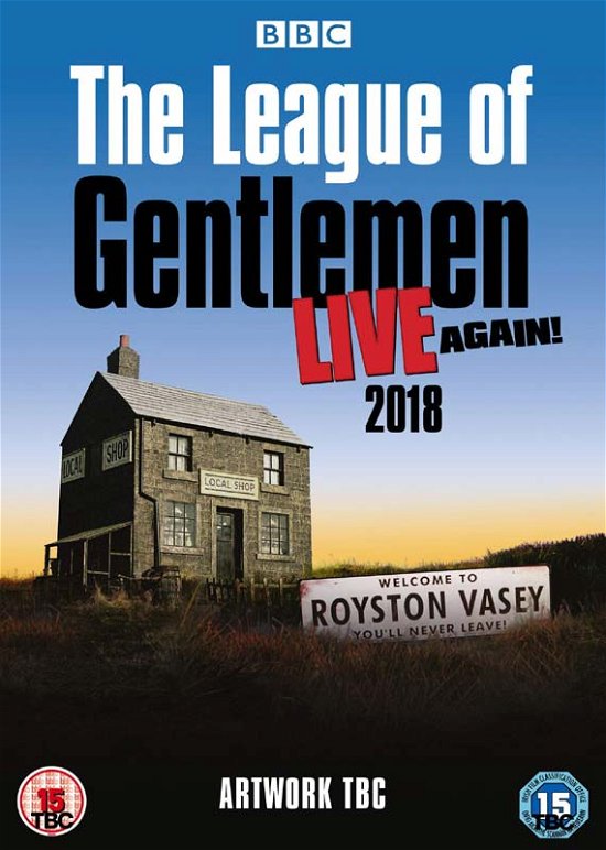 Cover for The League of Gentlemen Live Again (DVD) (2018)