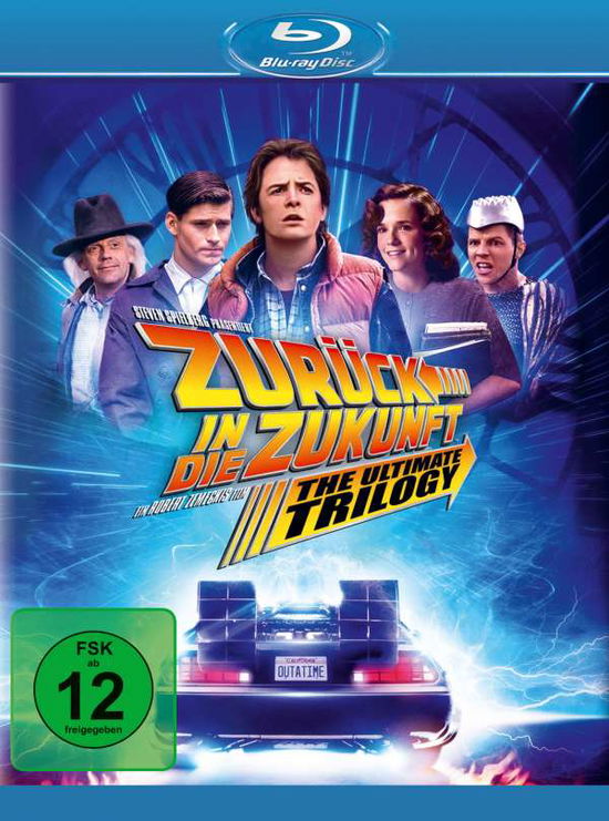 Cover for Michael J.fox Christopher Lloyd · Zurück in Die Zukunft-trilogie-blu-ray... (Blu-ray) (2020)