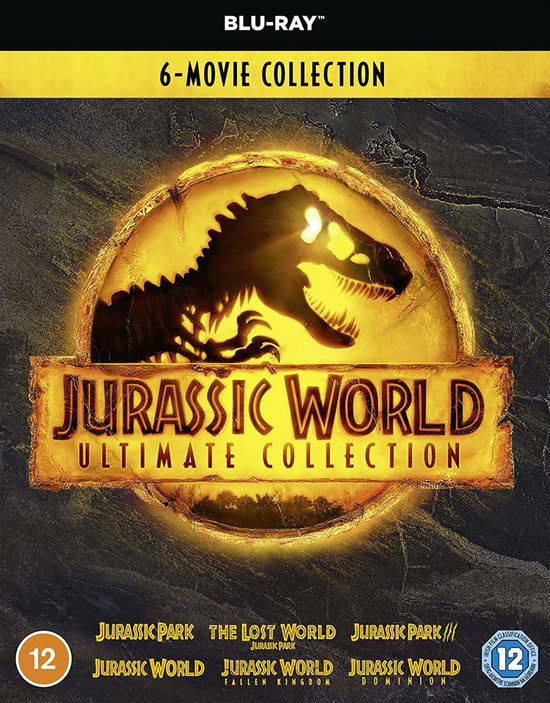 Cover for Jurassic Park 16 BD · Jurassic World Ultimate Collection (6 Films) (Blu-Ray) (2022)