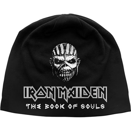 Iron Maiden Unisex Beanie Hat: The Book of Souls - Iron Maiden - Produtos -  - 5056170620581 - 