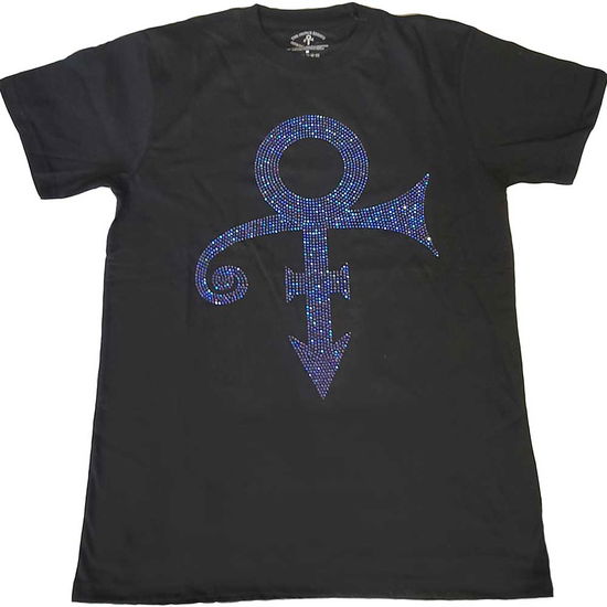 Prince Unisex T-Shirt: Purple Symbol (Embellished) - Prince - Merchandise -  - 5056561022581 - January 26, 2022