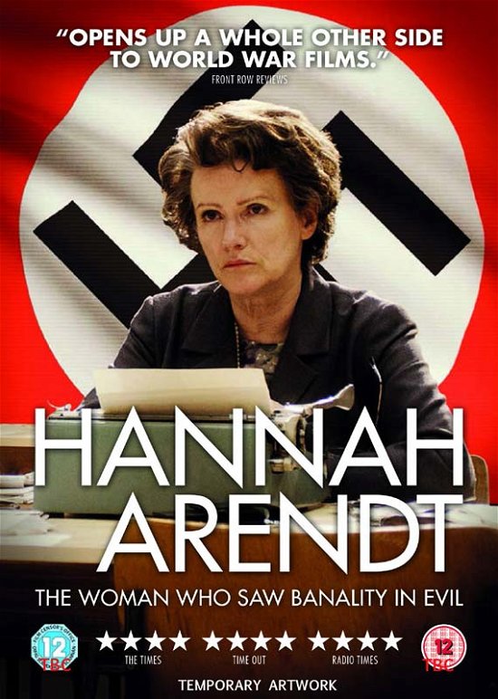 Hannah Arendt DVD - Movie - Film - Soda Pictures - 5060238039581 - 27. januar 2014