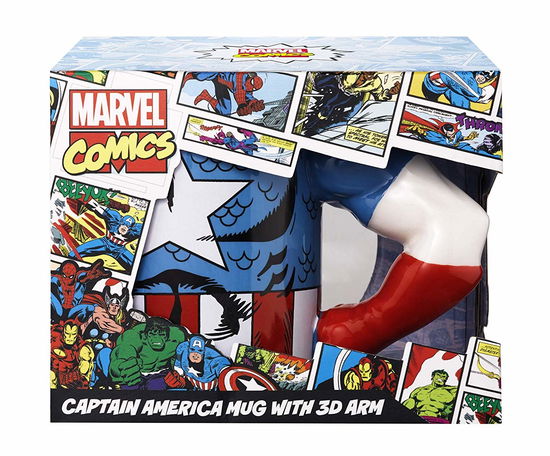 Cover for Exquisite Gaming Limited · Meta Merch Marvel Captain America Arm Mug (N/A) (2019)