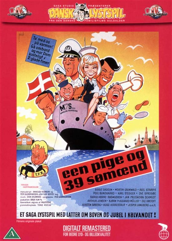En Pige og 39 Sømænd - Film - Film -  - 5708758688581 - May 31, 2011