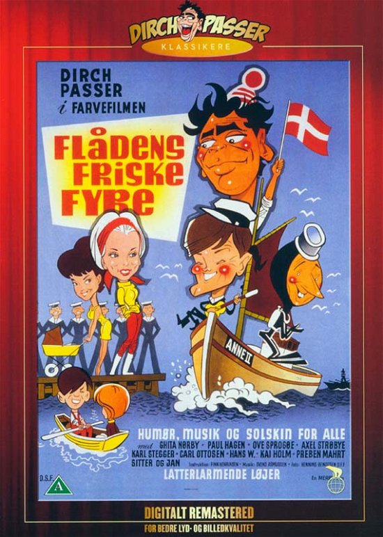Cover for Flådens Friske Fyre (DVD) (2014)