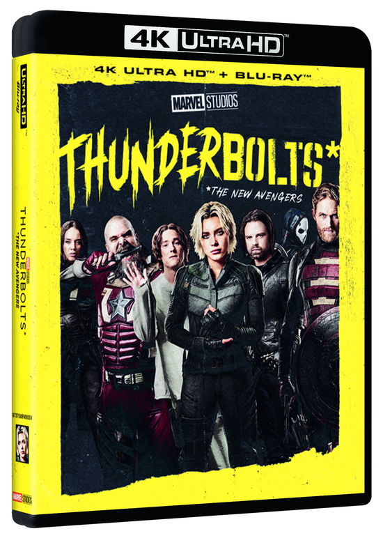 Cover for Thunderbolts (Blu-Ray 4K Ultra HD+Blu-Ray+Card) (4K Ultra HD/BD) (2025)
