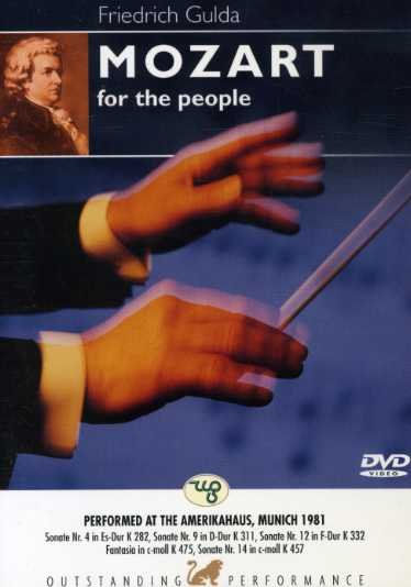 Cover for Friedrich Gulda · Mozart for the People-mozart- Gulda Friedrich (DVD) (2006)