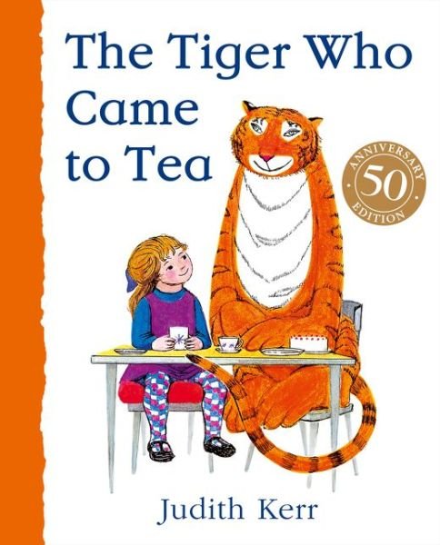 Cover for Judith Kerr · The Tiger Who Came to Tea (Kartongbok) [Amazon Kindle edition] (2018)
