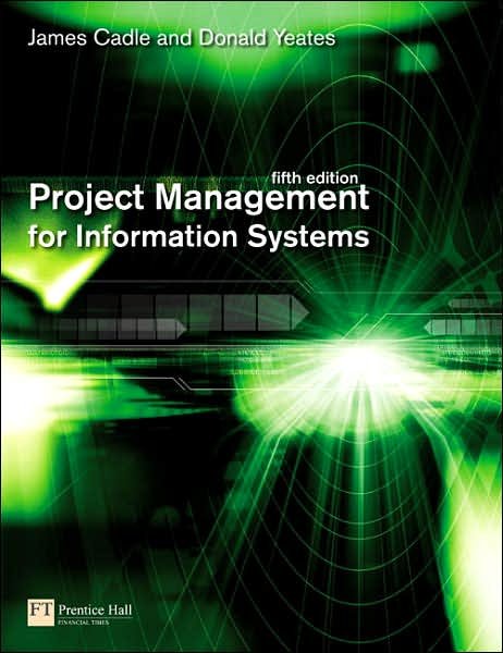 Cover for James Cadle · Project Management for Information Systems (Paperback Bog) (2007)