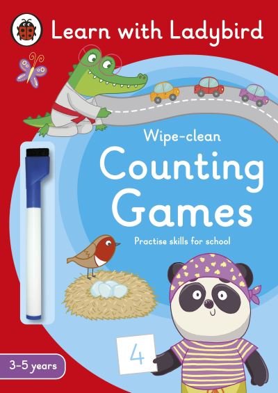 Counting Games: A Learn with Ladybird Wipe-clean Activity Book (3-5 years): Ideal for home learning (EYFS) - Learn with Ladybird - Ladybird - Books - Penguin Random House Children's UK - 9780241575581 - June 8, 2023