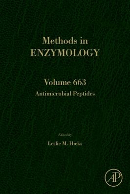 Cover for Antimicrobial Peptides - Methods in Enzymology (Hardcover Book) (2022)