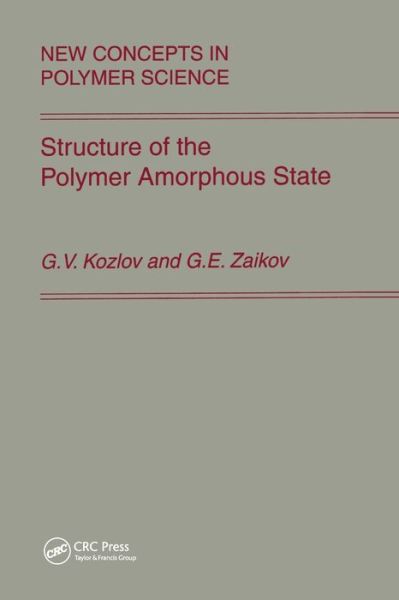 Cover for Kozlov · Structure of the Polymer Amorphous State (Taschenbuch) (2019)