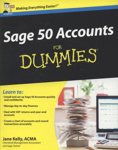 Cover for Jane Kelly · Sage 50 accounts for dummies (Paperback Book) (2008)