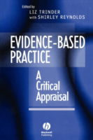 Cover for L Trinder · Evidence-Based Practice: A Critical Appraisal (Paperback Book) (2000)