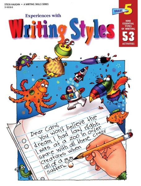 Cover for Steck-vaughn Company · Experiences with Writing Styles: Reproducible Grade 5 (Paperback Book) (1998)