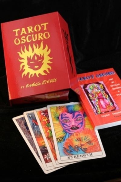 Cover for Tarot Oscuro: English, Spanish, French (Tarot Cards with book) (Bog) (2021)