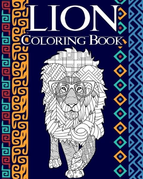 Cover for Paperland · Lion Coloring Book (Paperback Bog) (2024)