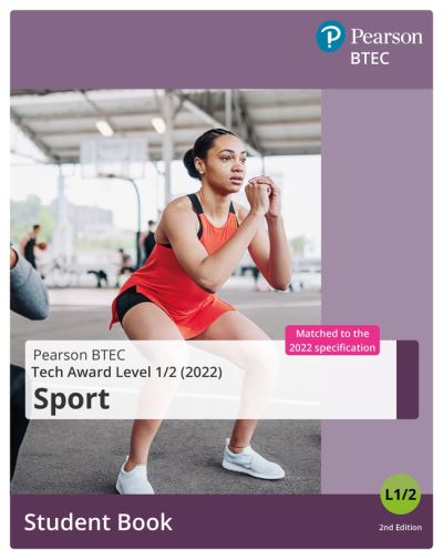 Cover for BTEC Tech Award 2022 Sport Student Book - BTEC Tech Award Sports Leadership (Paperback Book) (2022)