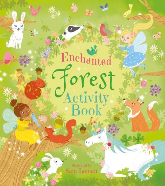 Cover for Sam Loman · Enchanted Forest Activity Book (Book) (2023)