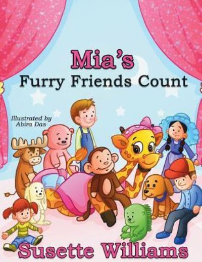 Cover for Susette Williams · Mia's Furry Friends Count (Pocketbok) (2017)