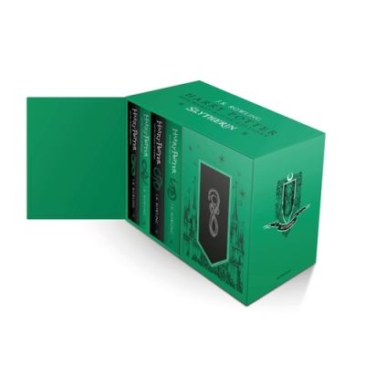 Harry Potter Slytherin House Editions Hardback Box Set - J. K. Rowling - Böcker - Bloomsbury Publishing PLC - 9781526624581 - 11 november 2021