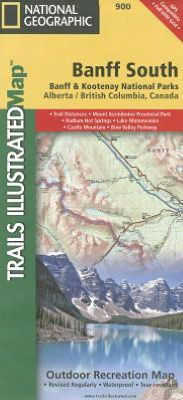 Cover for National Geographic Maps · Banff South: Trails Illustrated National Parks (Map) [2020th edition] (2012)