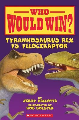 Cover for Jerry Pallotta · Tyrannosaurus Rex vs. Velociraptora (Innbunden bok) (2019)