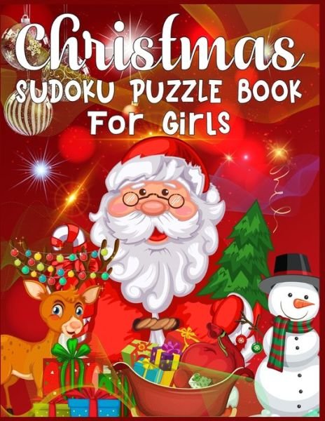 Cover for Sk Publishing · Christmas Sudoku Puzzle Book For Girls (Pocketbok) (2019)