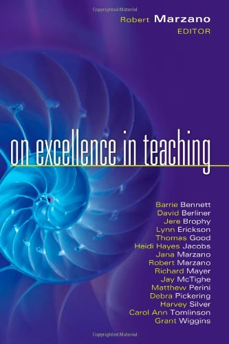 Cover for Robert J. Marzano · On Excellence in Teaching (Hardcover Book) (2007)