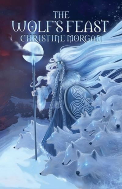 Cover for Christine Morgan · The Wolf's Feast: Viking Stories and Sagas (Paperback Book) (2021)