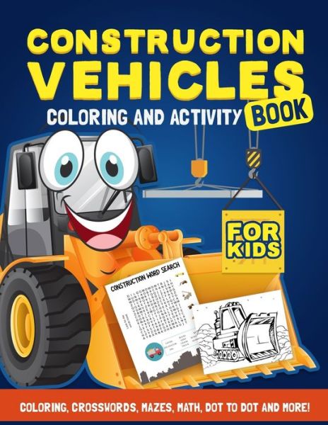 Cover for Harper Hall · Construction Vehicles Activity Book (Paperback Book) (2020)