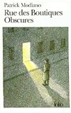 Cover for Patrick Modiano · Rue des boutiques obscures (Paperback Book) (1983)