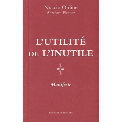 Cover for Abraham Flexner · L'Utilite de l'Inutile. Manifeste (Paperback Book) (2013)