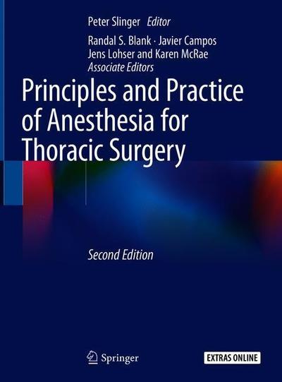 Cover for Principles and Practice of Anesthesia for Thoracic Surgery (Book) [2nd ed. 2019 edition] (2019)