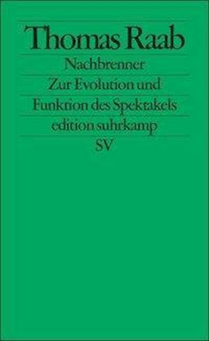 Cover for Thomas Raab · Edit.suhrk.2458 Raab.nachbrenner (Book)