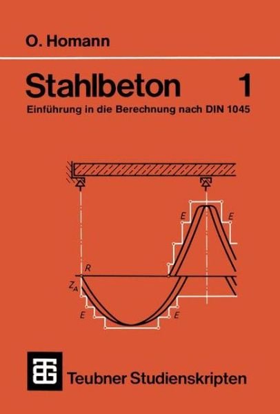 Cover for Otfried Homann · Stahlbeton (Taschenbuch) [3.aufl. 1982 edition] (1982)