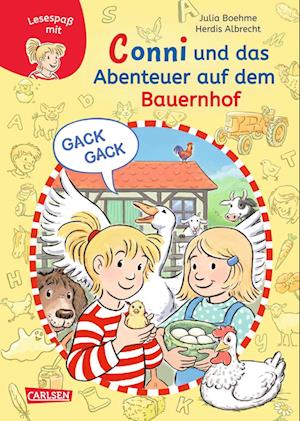 Lesespaß mit Conni: Conni und das Abenteuer auf dem Bauernhof - Julia Boehme - Kirjat - Carlsen Verlag GmbH - 9783551190581 - sunnuntai 1. toukokuuta 2022